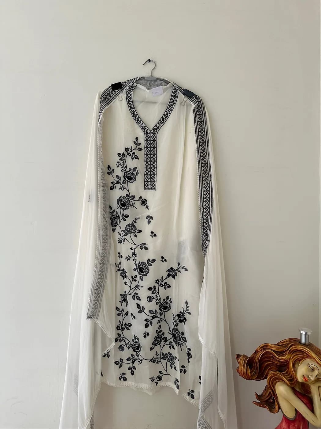 Ivory Noir Rose Suit — view 2 of 3