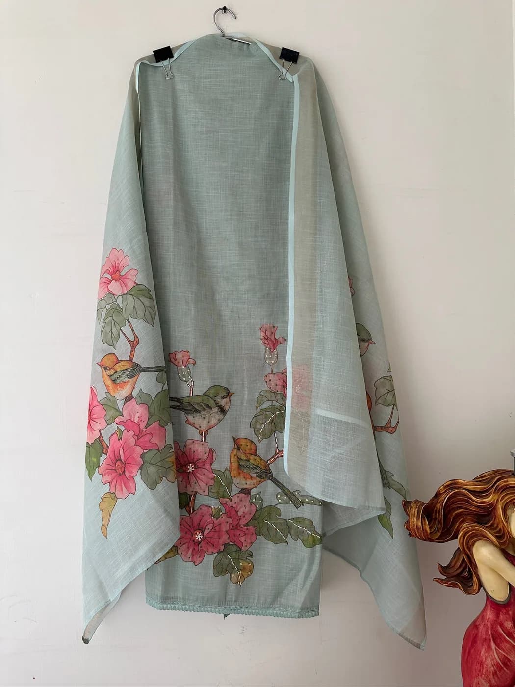 Mint Songbird Print Suit — view 2 of 3