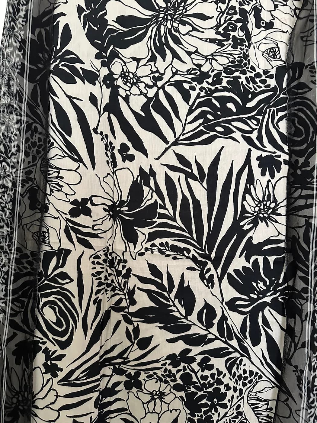 Monochrome Bloom Print Suit — view 3 of 3