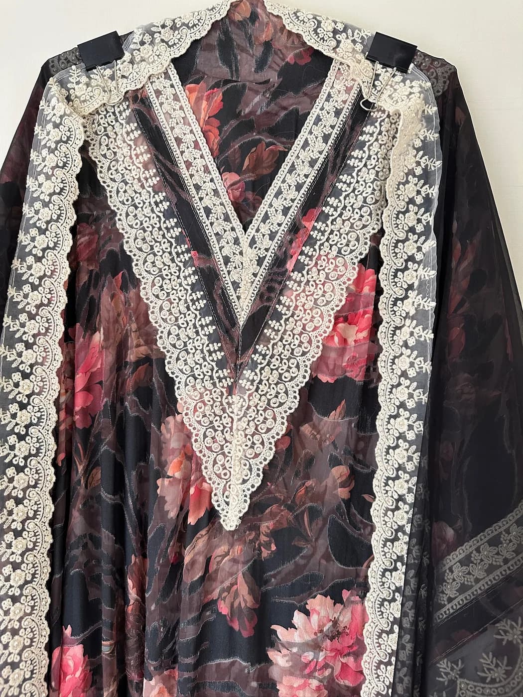 Noir Rose Lace Suit — view 3 of 3