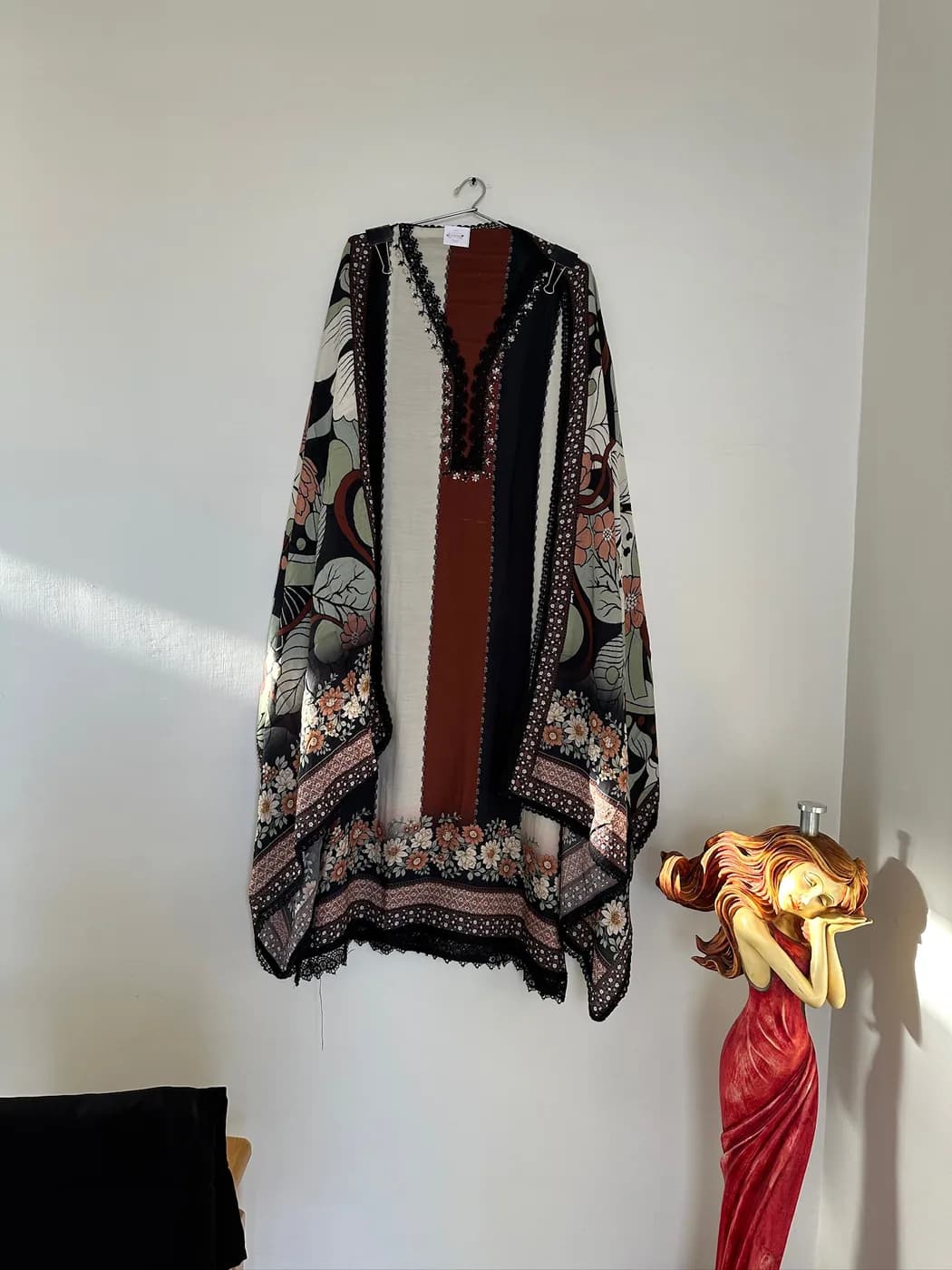 Noir Rust Floral Suit — view 3 of 3