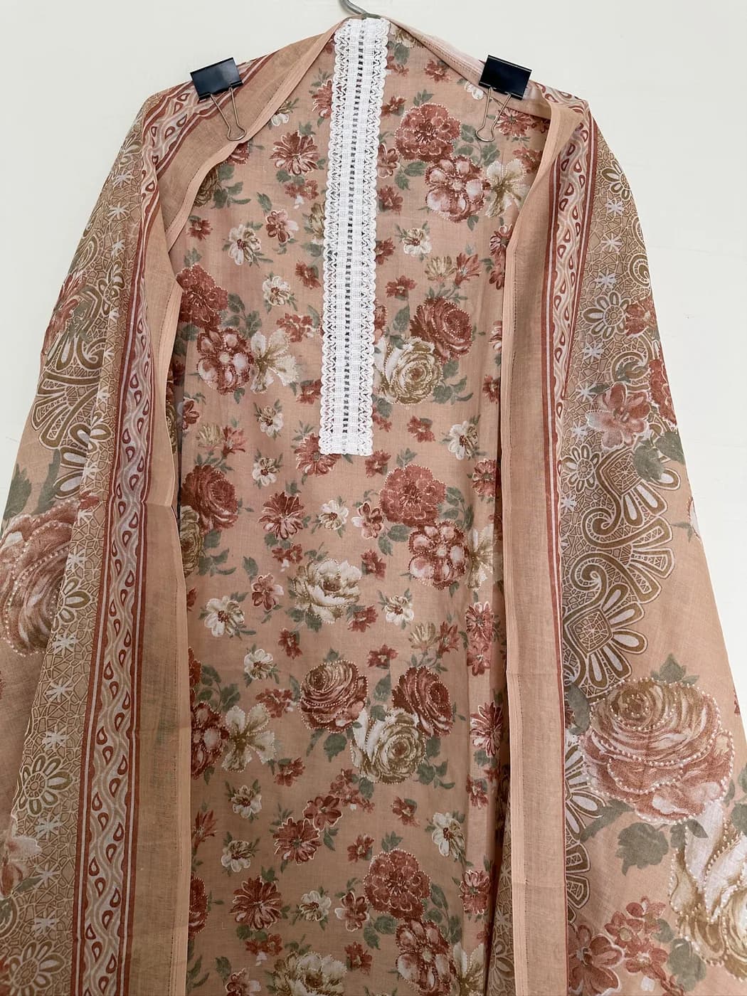 Peach Blossom Print Suit — view 3 of 3