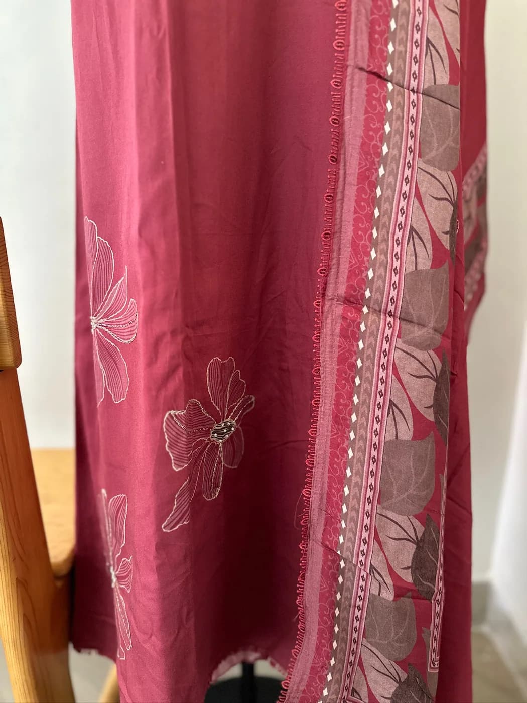 Rani Pink Embroidered Suit — view 3 of 3