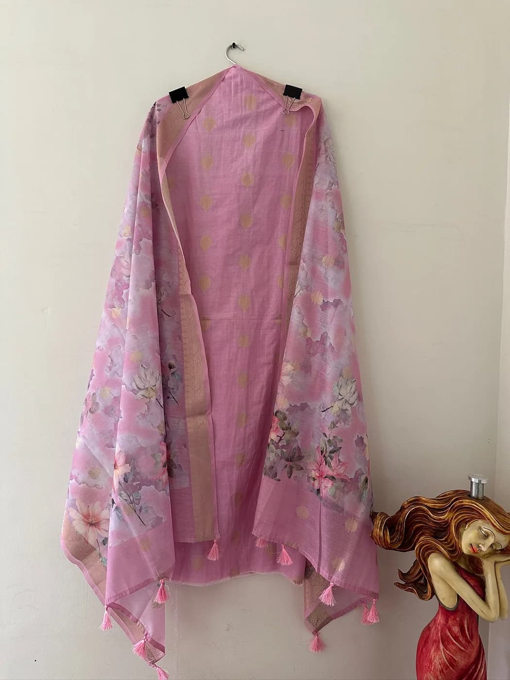 Rose Floral Tissue Suit — view 2 of 3